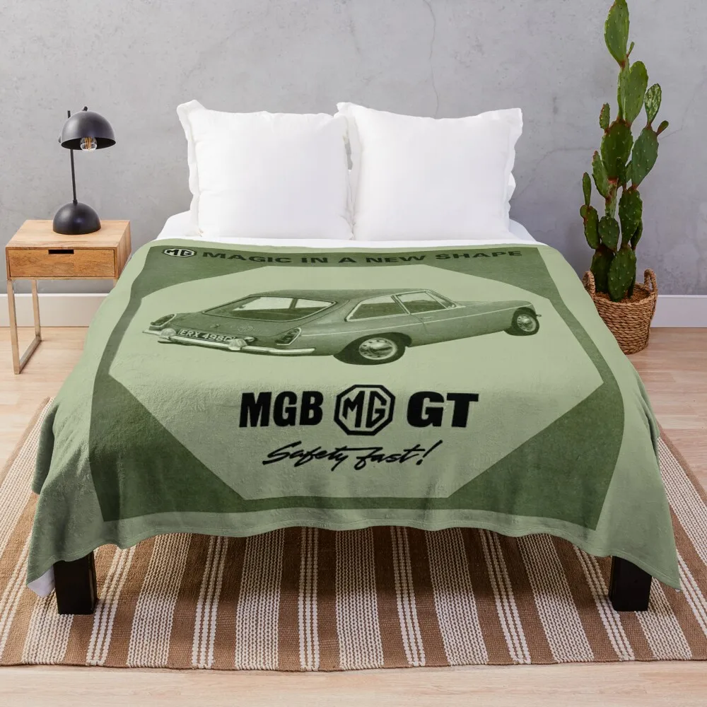 

MGB GT Throw Blanket Softest Blanket Furry Blanket