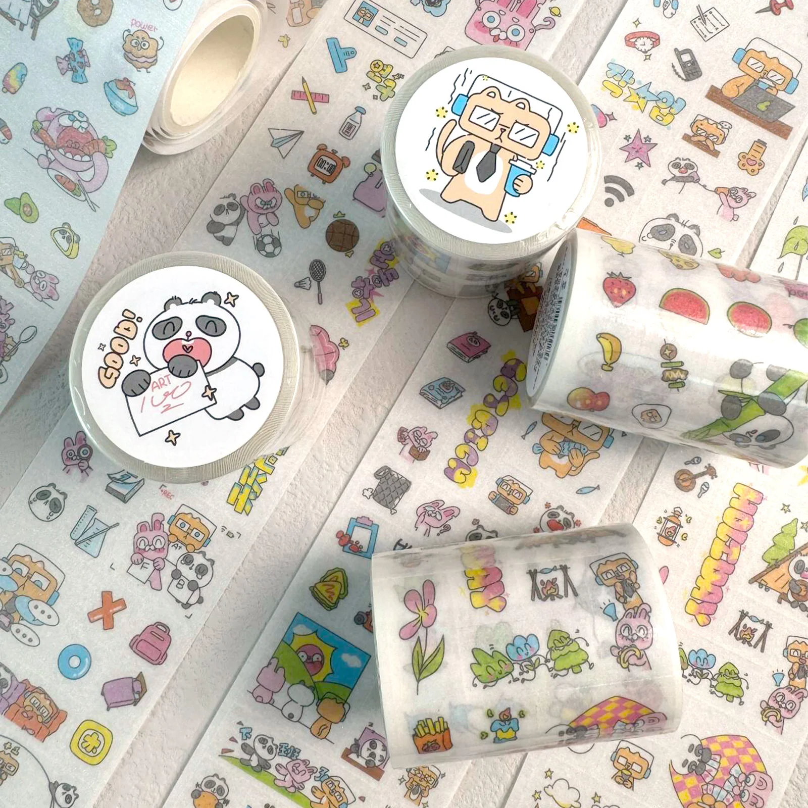 

4packs/LOT a pipe dream series cute lovely retro decorative paper masking washi tape