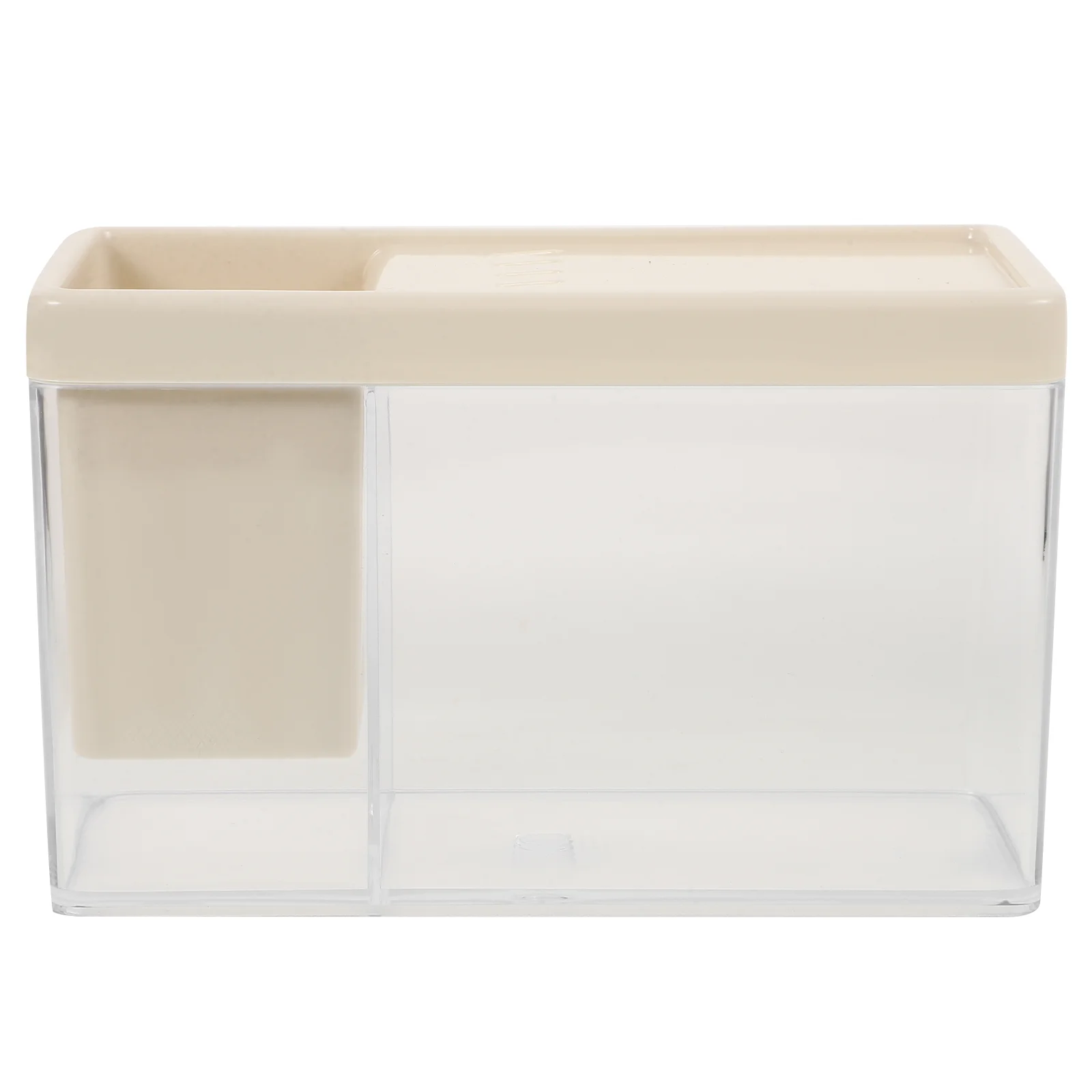 

Desktop Ecological Fish Tank Tabletop For Goldfish Decorative Plastic Bowl Small