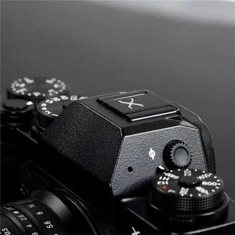 ABGI-4X Suitable For Fuji X-T4 X-T3 X-T2 X-T30 X-T20 X-E3 X-E2 X-PRO3 X-PRO2 X30 X10 Hot Shoe Embedded Flash Hot Shoe Black