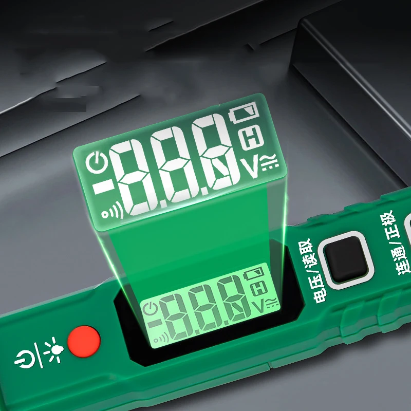 Penna per test elettrico per elettricista Penna a induzione multifunzionale a doppio scopo Misura la penna elettrica 220v per misurare le perdite del punto di interruzione