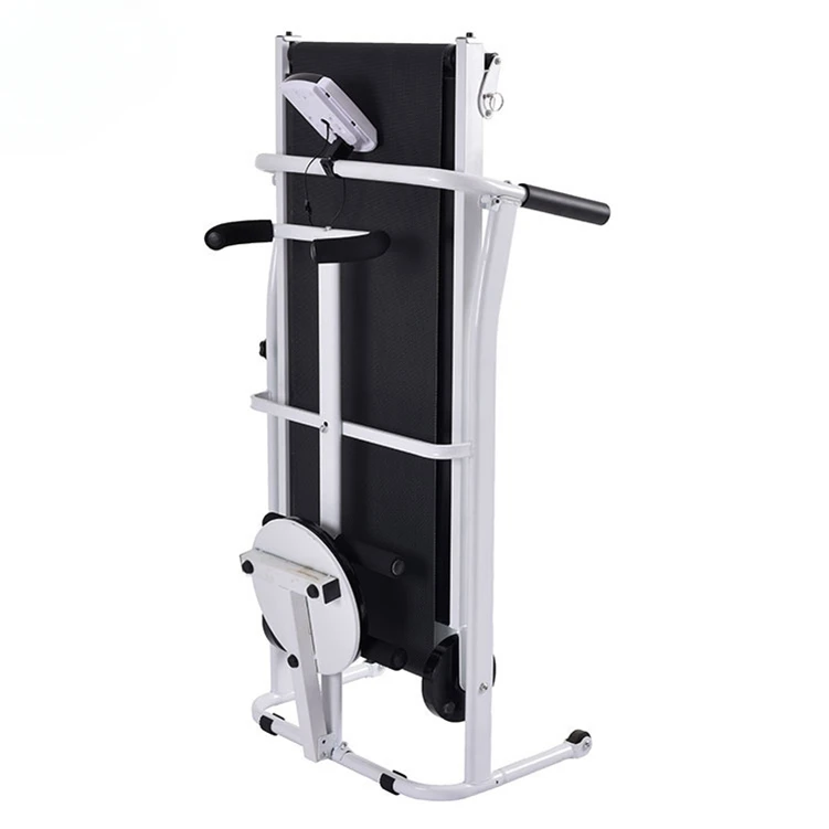 Foldable Mechanical Treadmill Electricity Home Gym Indoor Portable Folding Mechanical Fitness Walking Treadmill