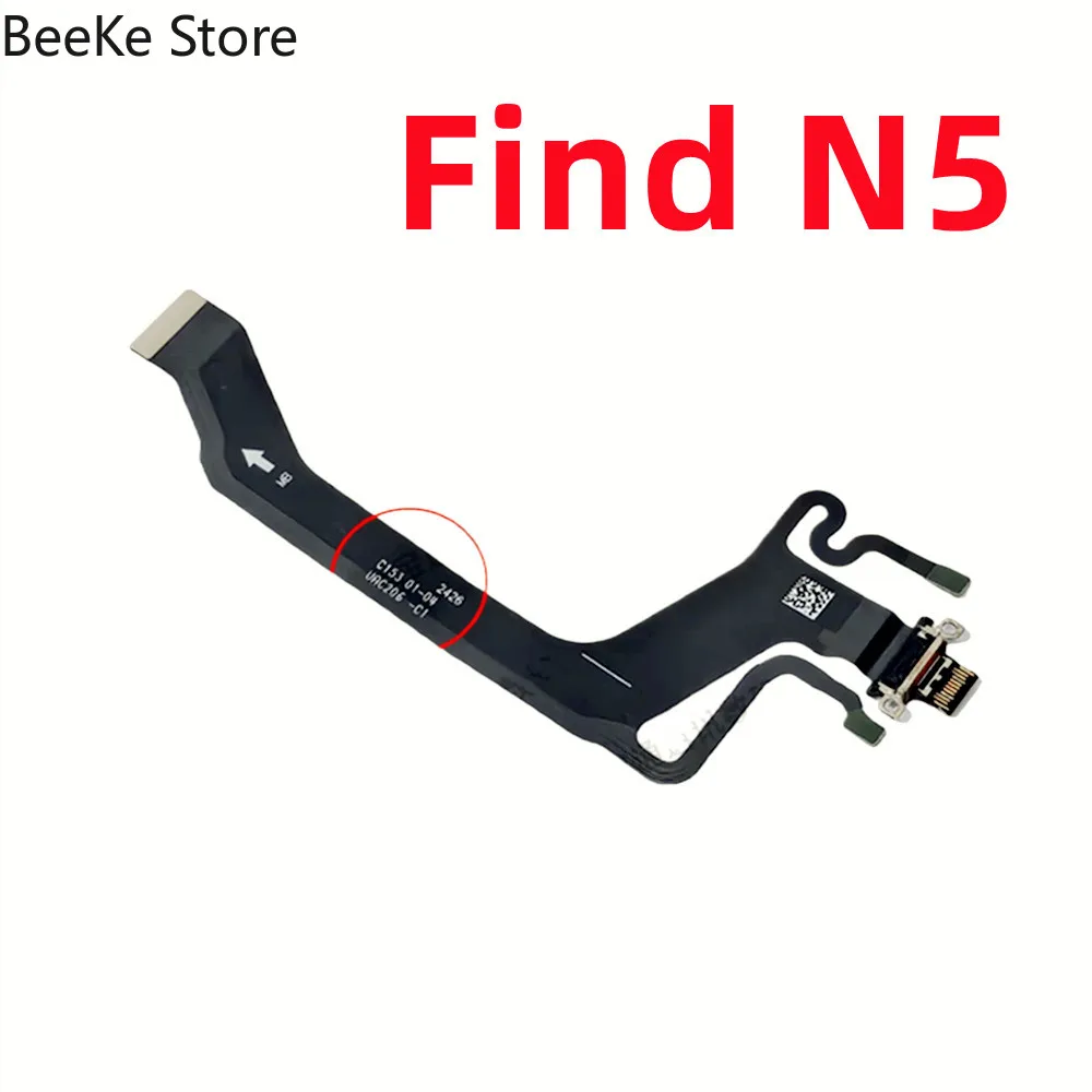 

Repair Original For Oppo Find N5 USB Charging Port SIM Card Reader Slot Board Microphone Charger Plug Dock Flex Cable Parts
