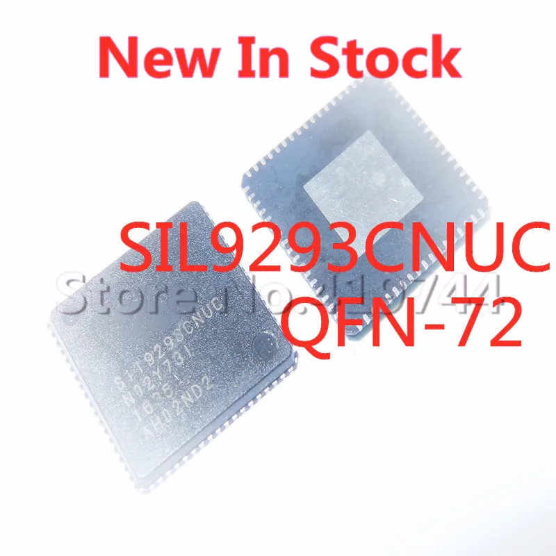 

2PCS/LOT SII9293CNUC SIL9293CNUC SII9293 QFN-72 SMD audio interface chip IC In Stock NEW original IC