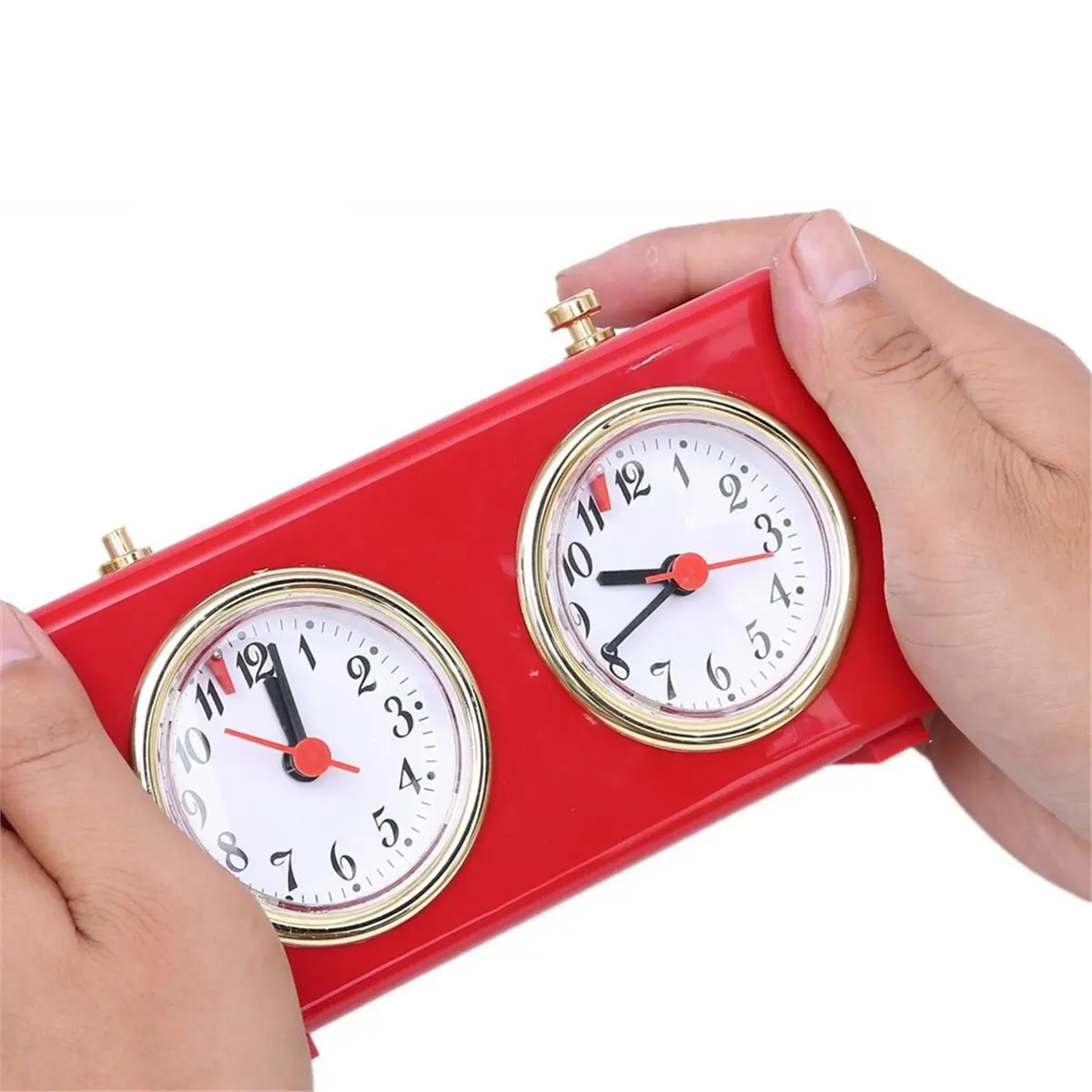 A86G NEW Mechanical Chess Timer Retro Large Design Official Clocks Timer No Battery Needed for Chess Game Timer Clock