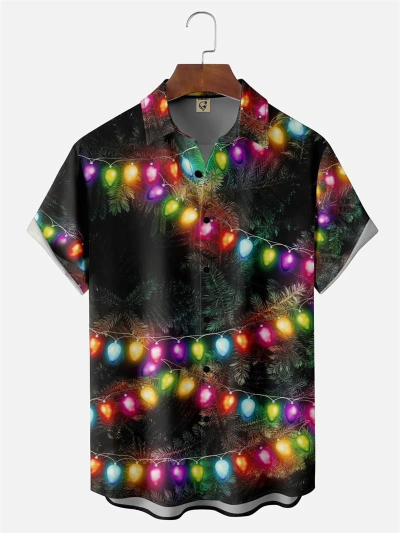 

Забавная рождественская елка, конфеты, рубашки с 3D принтом для мужчин и женщин, одежда, мужские рождественские подарочные блузки, косплей, Y2k, блузка с лацканами, одежда