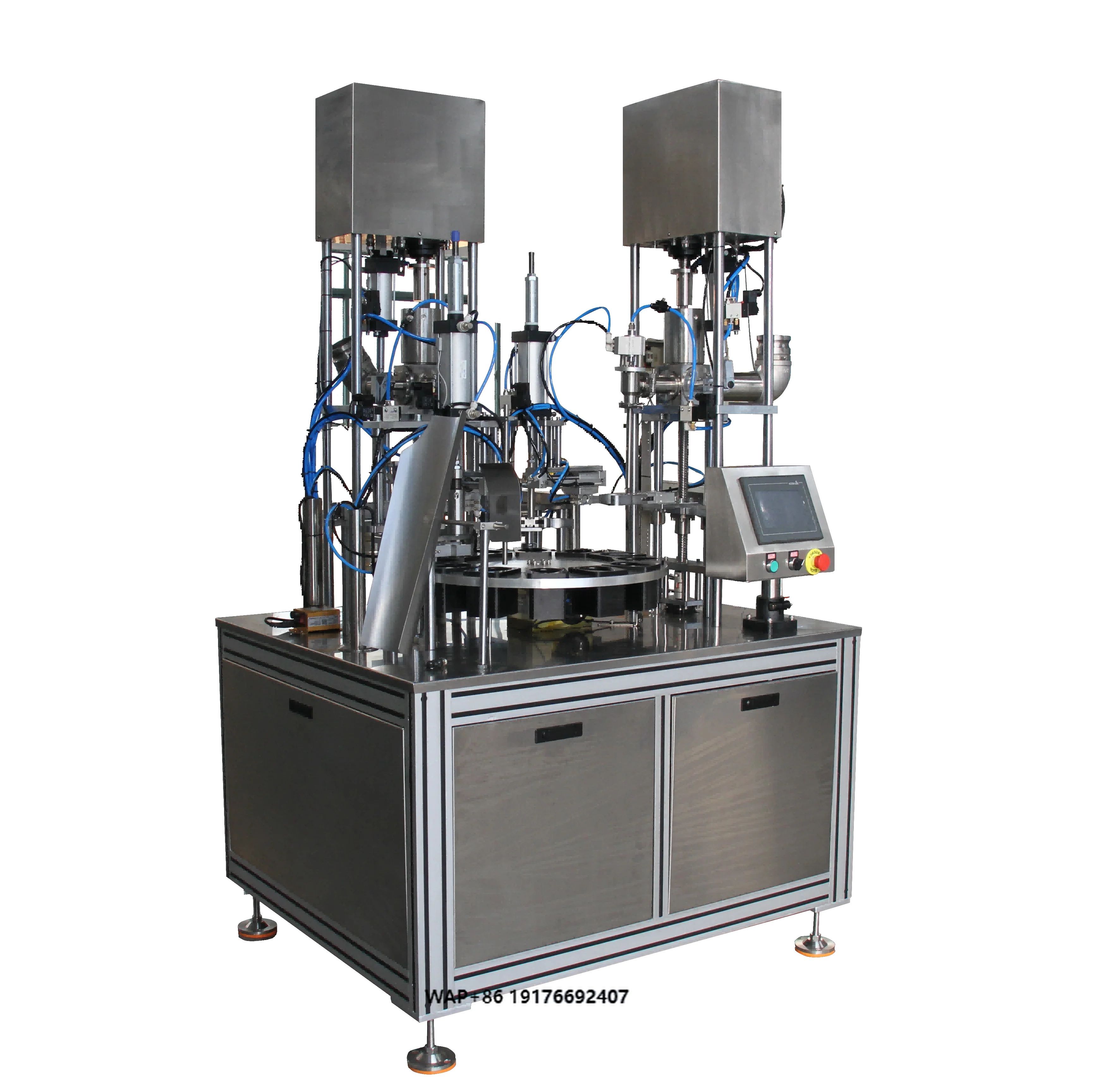 Groothandelsprijs 600 ml tweecomponenten handmatige blikvulmachine met PLC en motor 20L capaciteit Eenvoudige bediening