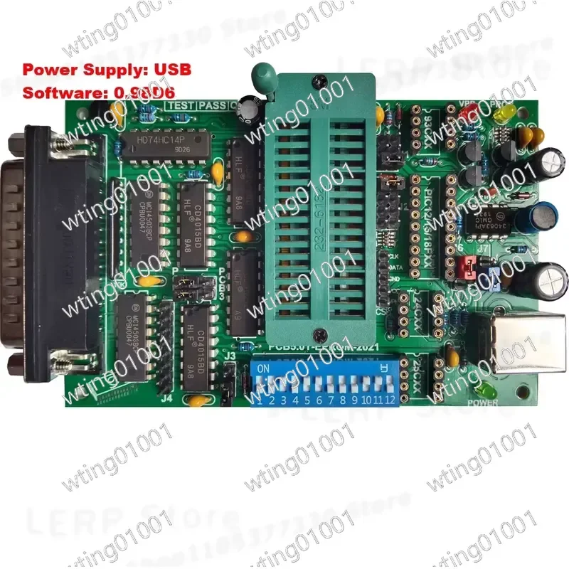 for PCB5 Universal Chip Writer Tool for EPROM FLASH MCU BIOS Mainboard Programming Device with Adapter Socket Support