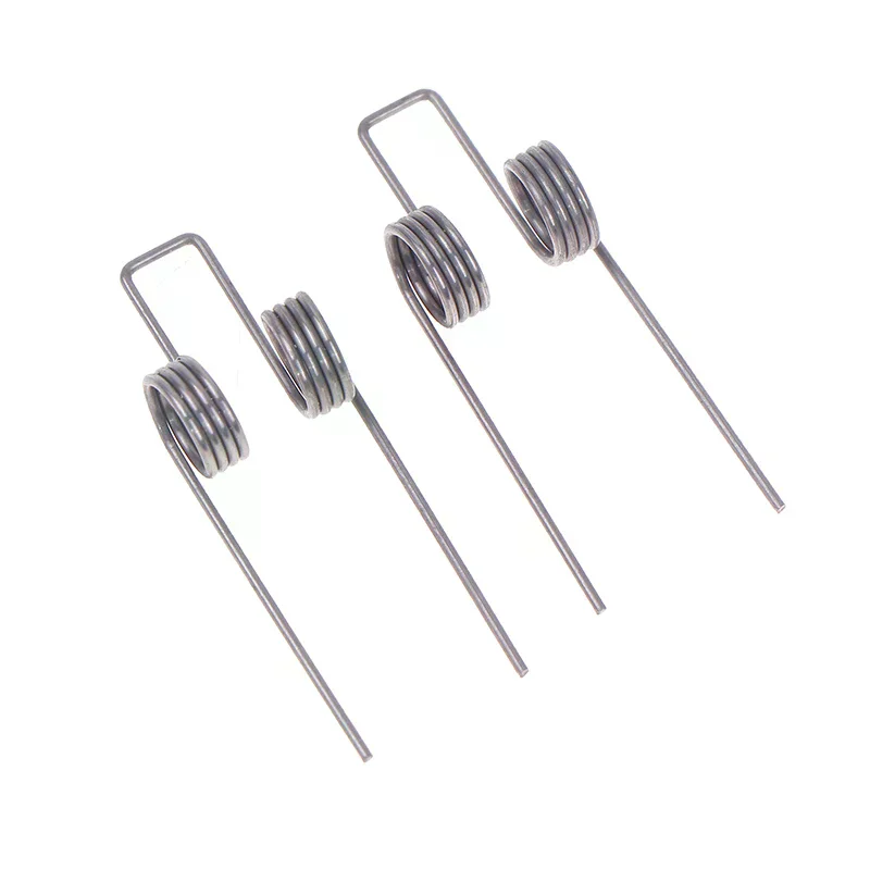 Double-Pack High Strength Torsion Springs with 1.1mm Wire and 10.5mm OD.