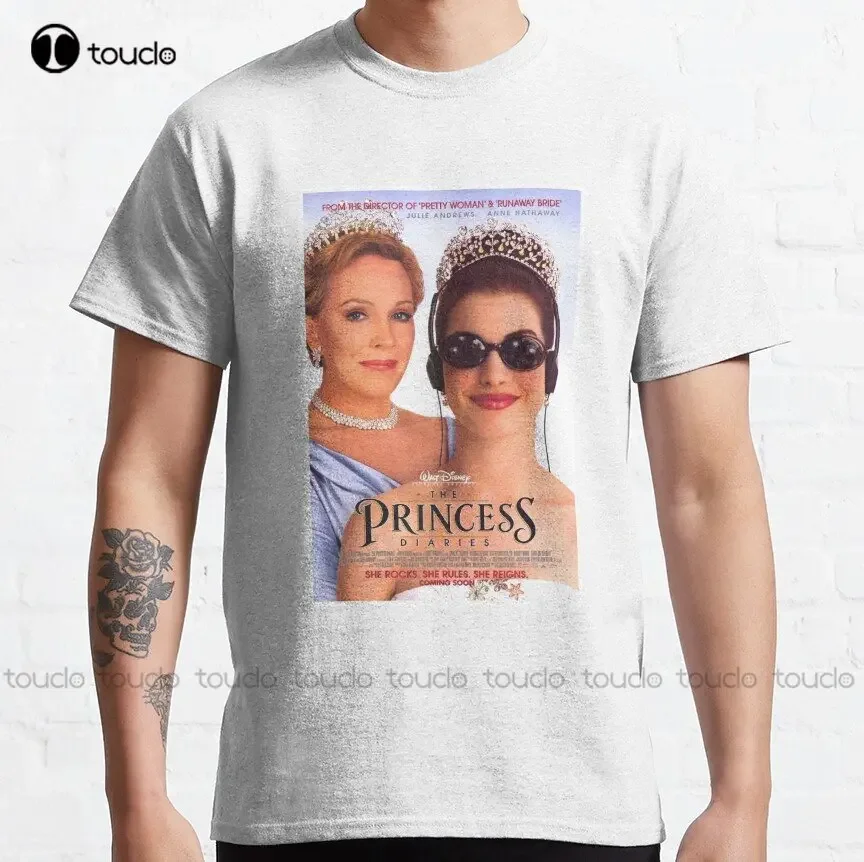 Princess Diaries Classic T-Shirt Custom Aldult Teen Unisex Digital Printing Tee Shirts Funny Art Streetwear Cartoon Tee Xs-5Xl