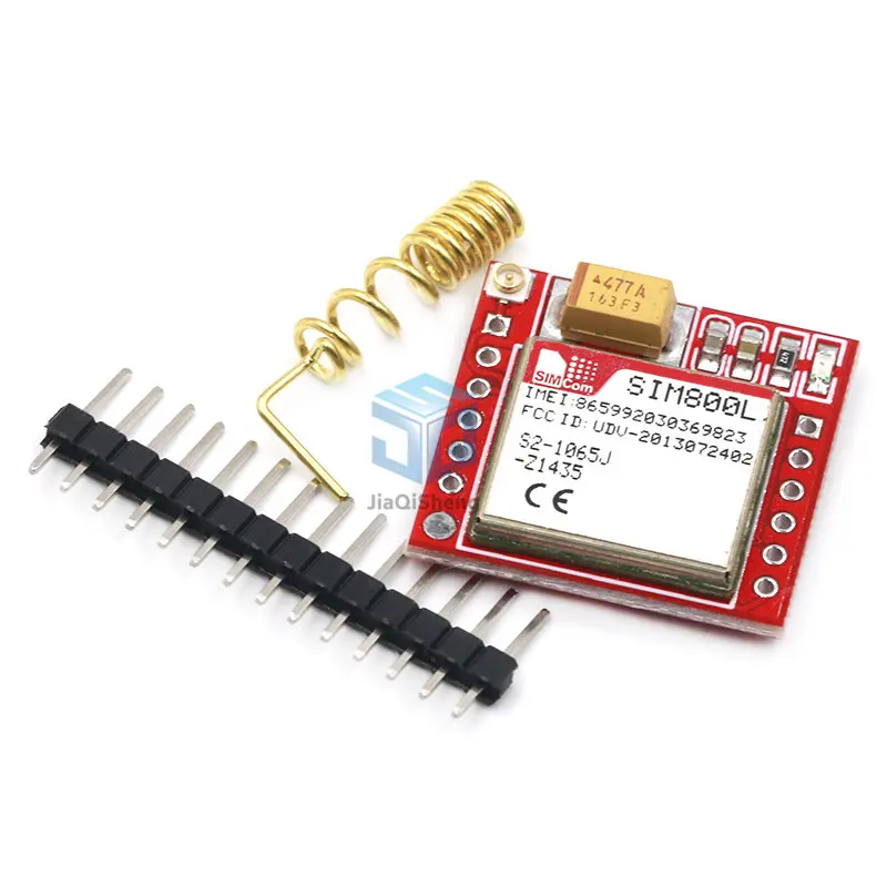 Smallest SIM800L GPRS GSM Module MicroSIM Card Core BOard Quad-band TTL Serial Port