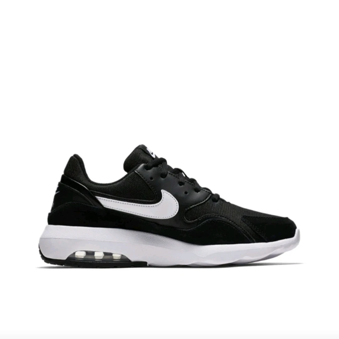 

Nike Air Max Nostalgic Women's Running Shoes, Non Slip, Classic Style, Casual Sneakers, Black/White