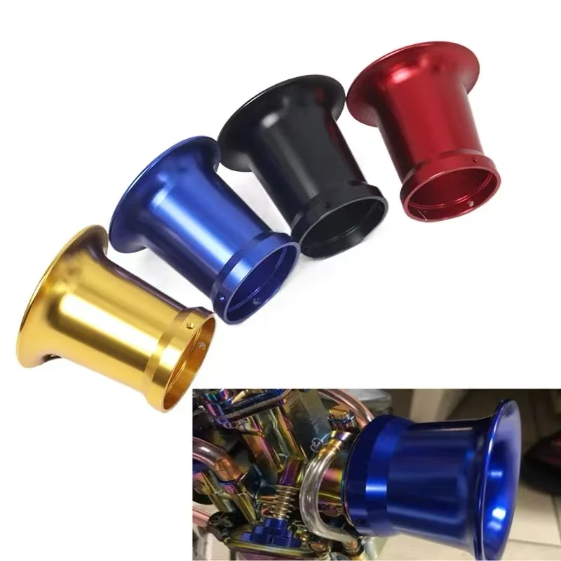 Suitable for PWK 21 24 26 28 30MM motorcycle carburetor intake trumpet 50MM air filter with dust cover