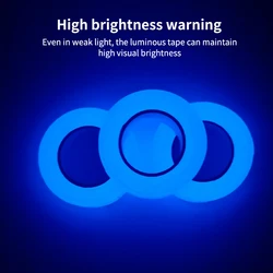 Safety Warning Tape Green Luminous Tape Green Reflective Fluorescent Warning Tape Warning Ground Light Storage Stair Stage Stair
