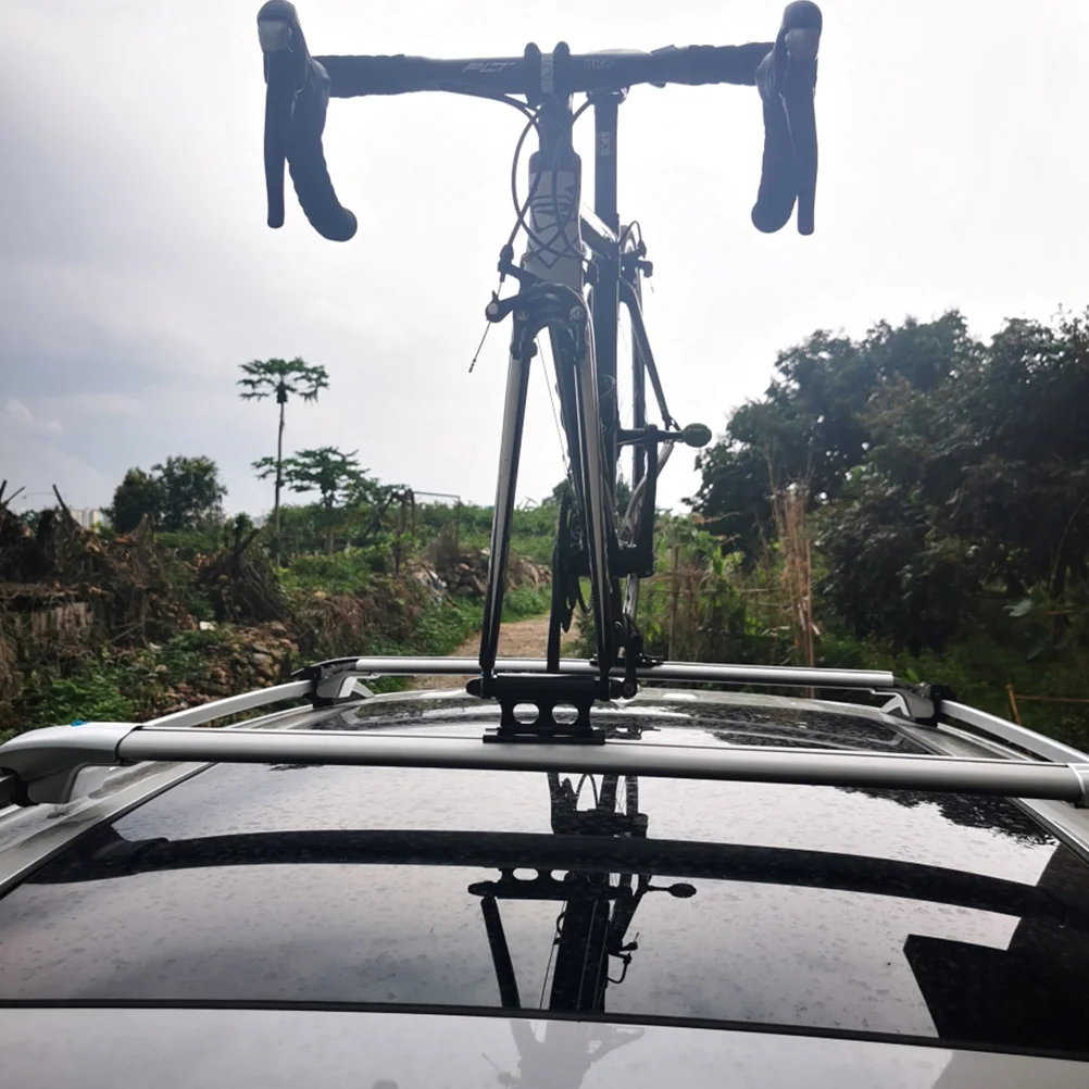 

Bicycle Roof Rack Lightweight Iron Construction Storage Transportation Fit Most Bicycles Quick Release Mount Strong