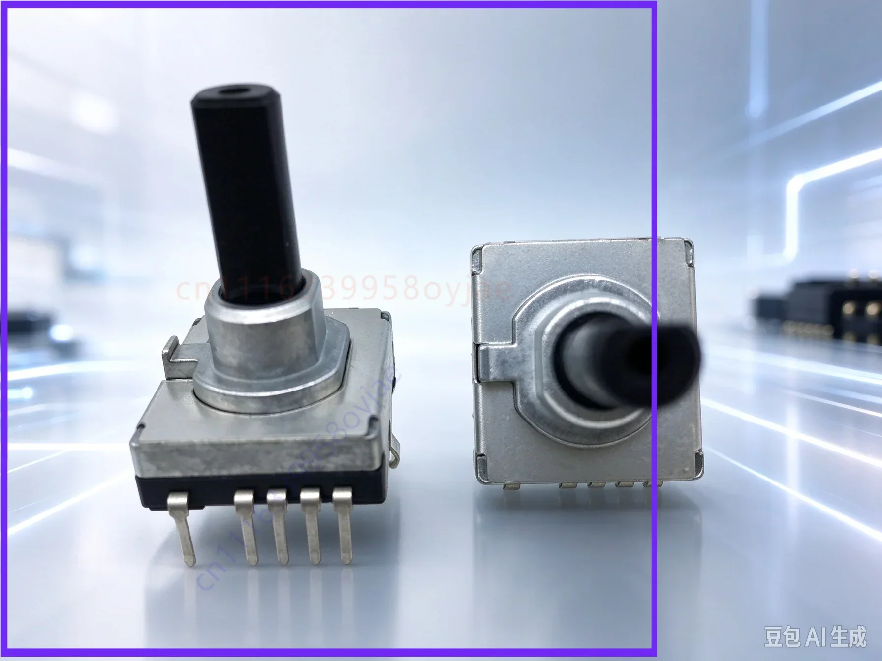 10pcs  Premium Everbest SR18 Encoder for Sanyo DG-F6031W,12 Detents 12 Pulses,21mm Shaft Length