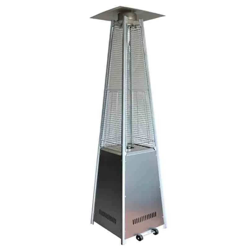 Commercial Outdoor Tower Gas Heaters For Bars, With Heating Coverage Spanning 10 Zones