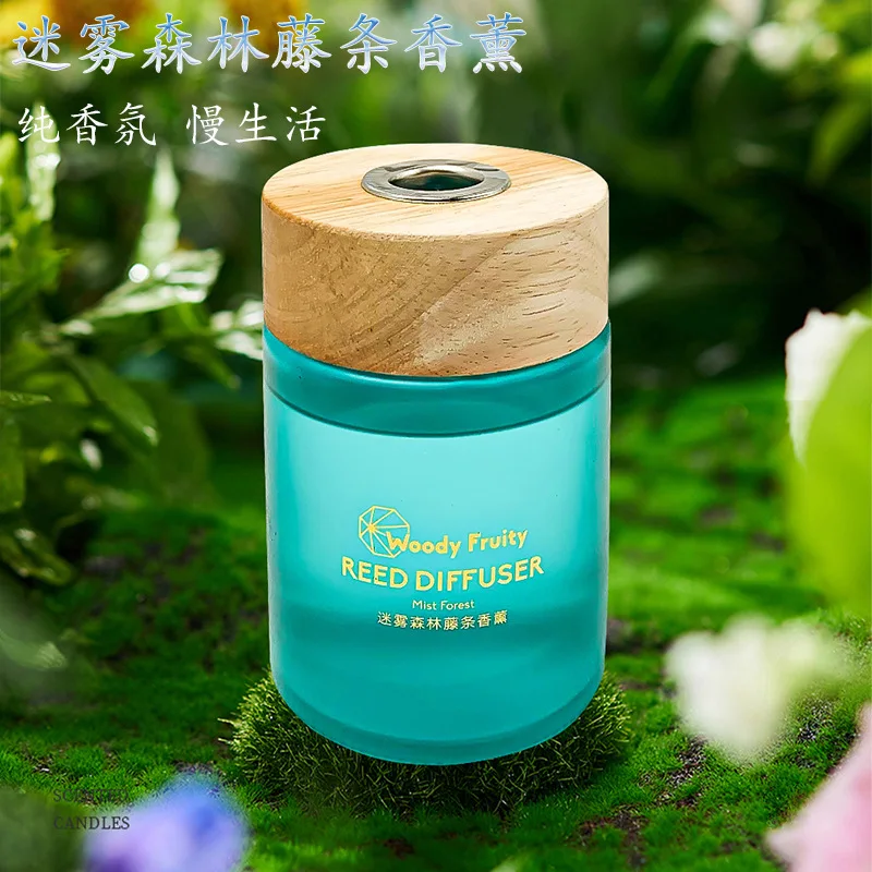 Fireless aromatherapy diffused mist forest household fragrance rattan volatile stick ornament indoor toilet lasting light fragra