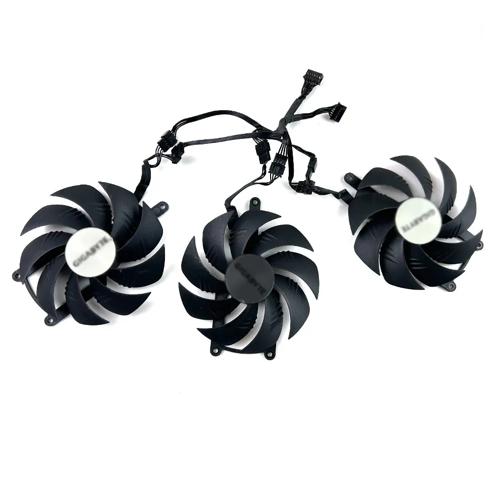NEW Cooling Fan 97MM 12PIN PLD10012S12H GAA3S2U RX 7900XTX GPU FAN For Gigabyte AORUS Radeon RX 7900 XTX ELITE video card fans