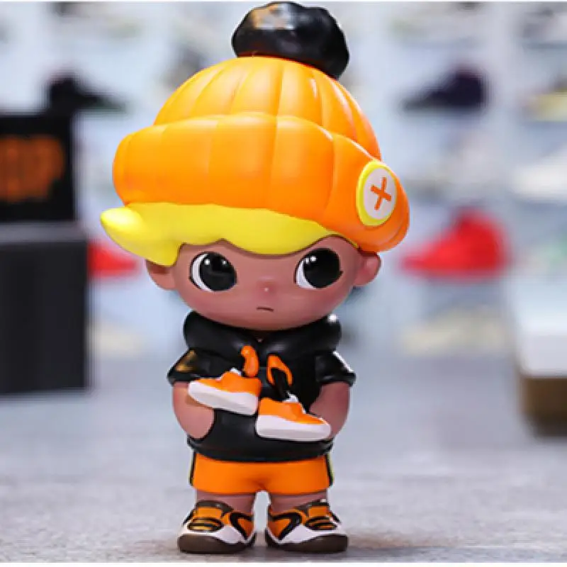 Dimoo Life University Series Anime Action Figure Guess Bag Ornament Figurines Home Decor Desktop Dolls Model Girls Gift