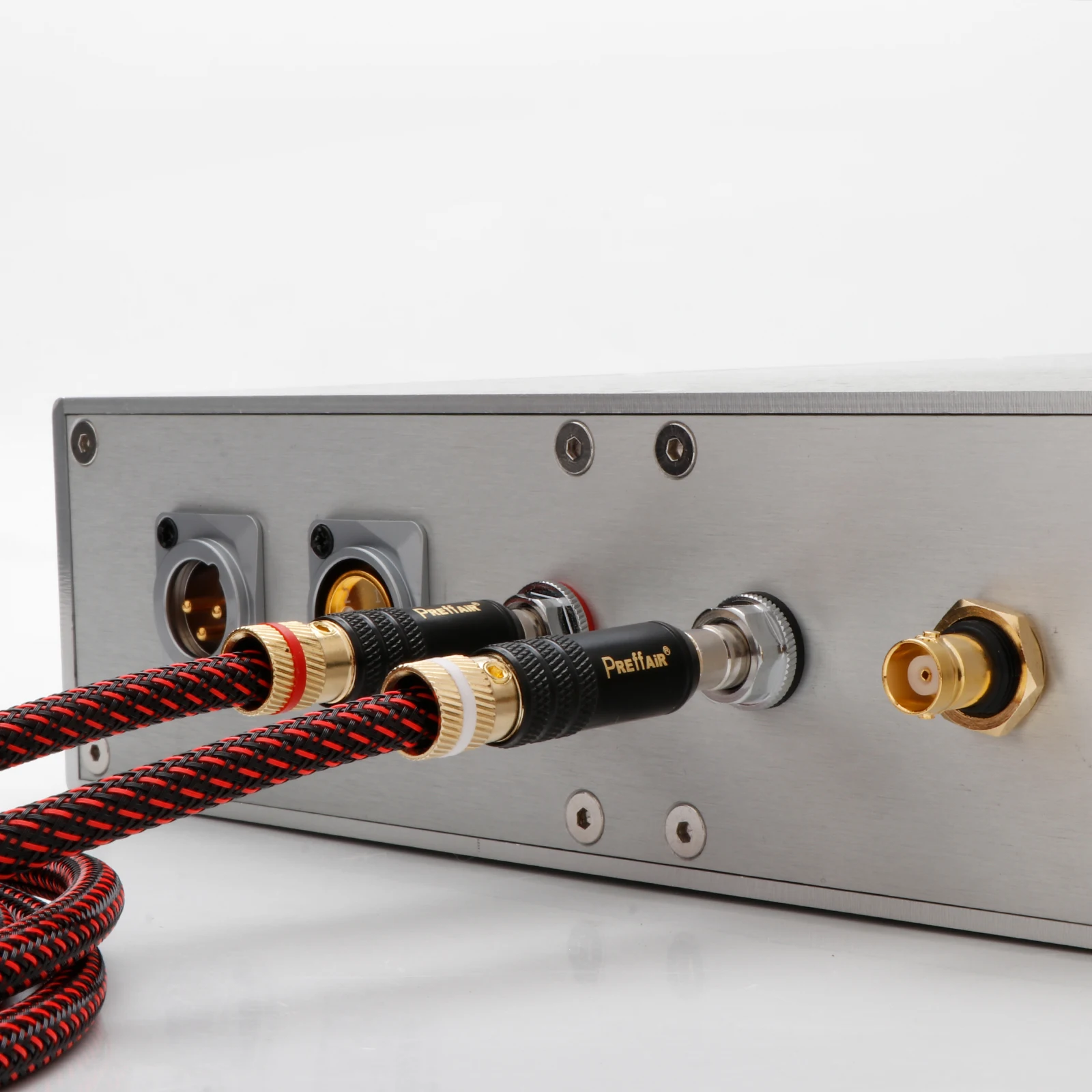 Preffair OFC Coppe RCA Аудио соединительный кабель Hi-Fi Audio Высококачественный кабель RCA «папа» на RCA «мама» с позолоченным разъемом