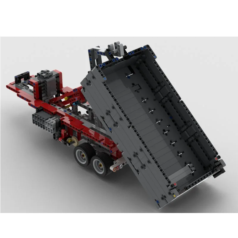 

MOC-62425 New Cargo Semi-Trailer Building Block Model 685 Parts MOC Creative Boys Children's Birthday Christmas Toy Gift