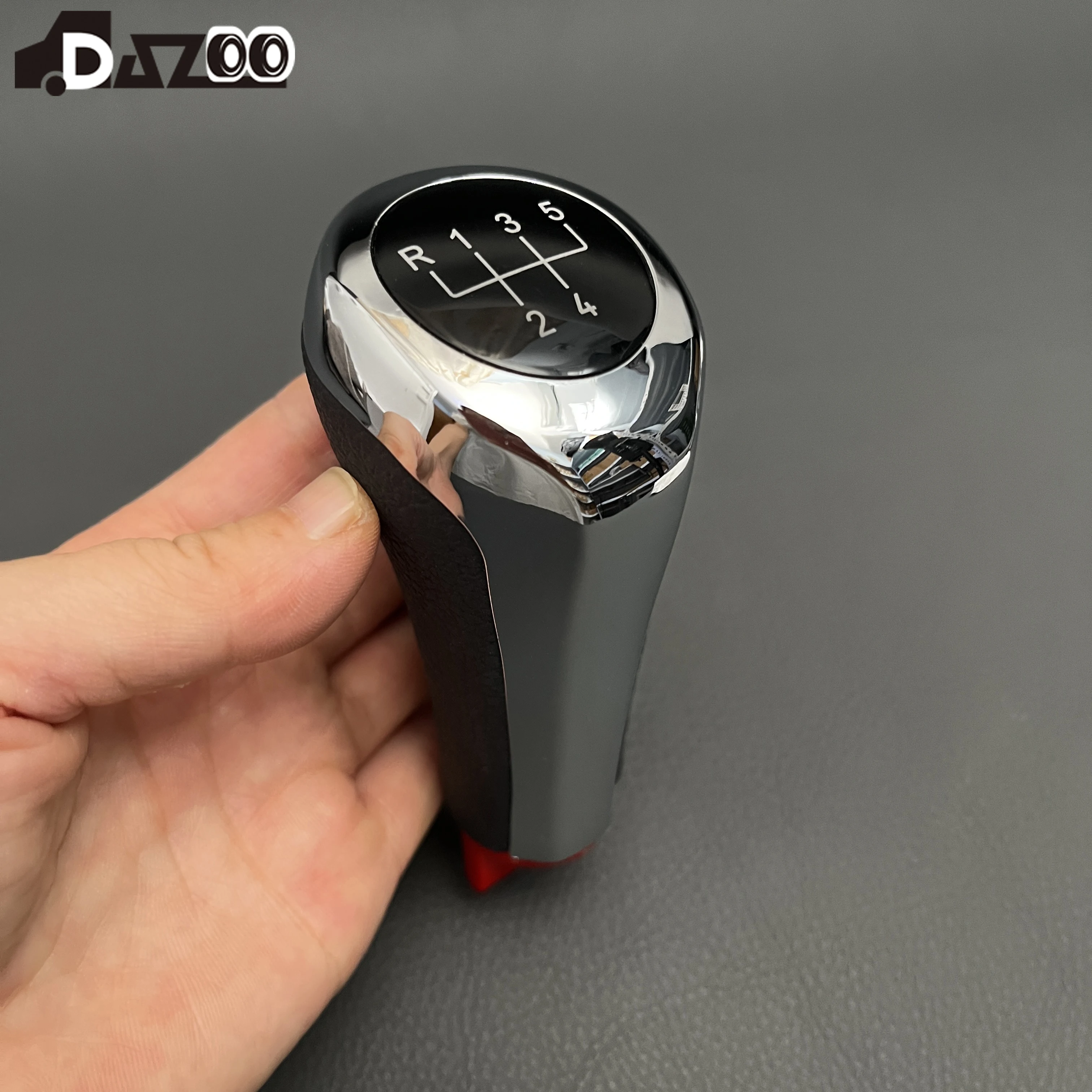 5-Gang-Schaltknauf für BMW 1 3 5 6 7 Serie E90 E91 E92 E93 E30 E36 E46 F30 Z4 E85 E86 X5 E53 – Detail 1