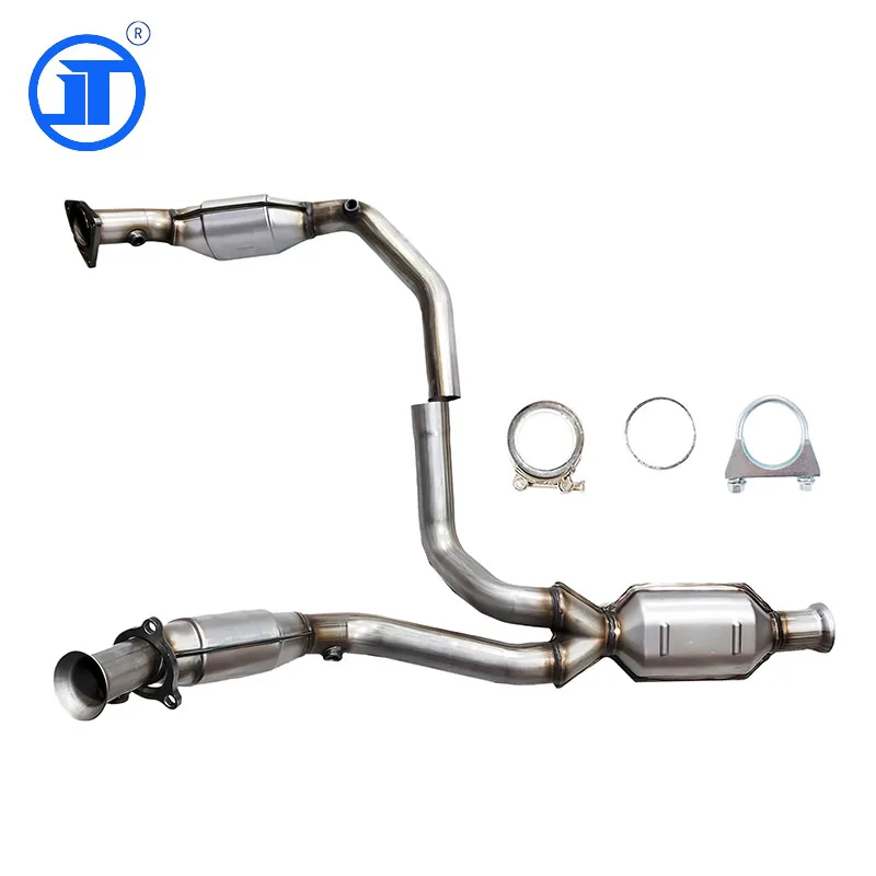 New Exhaust Y Pipe Direct Fit Catalytic Converter For 2015-2020 Cadillac Escalade 6.2L Catalytic Converter 645155