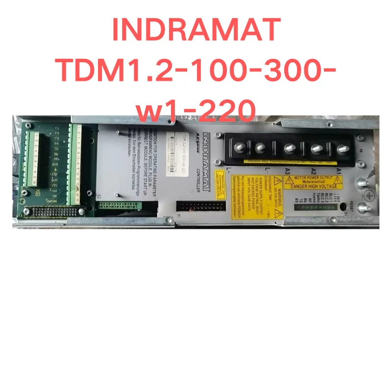

Б/у Rexroth INDRAMAT TDM1.2-100-300-w1-220 test OK
