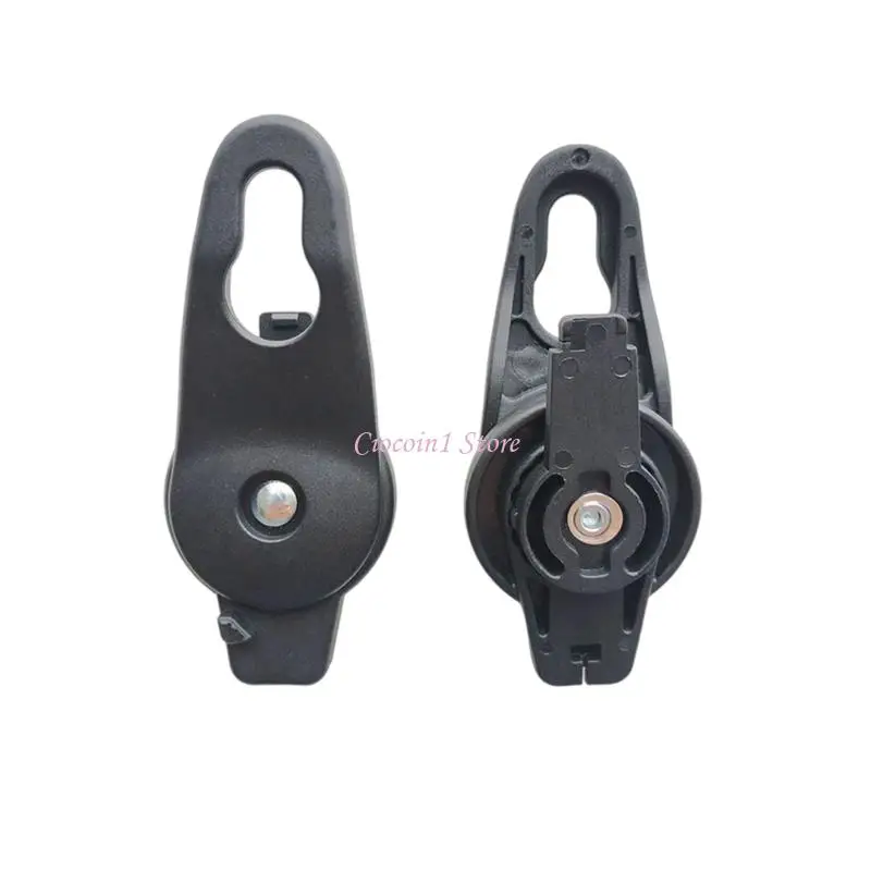 

Y1UB Strollers Sunshade Canopy Support Rod Clamp for Dedicated Pram Cart Black