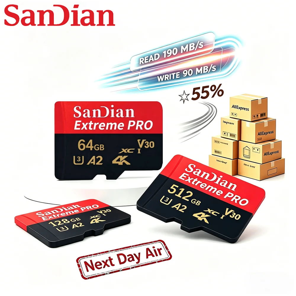 Tarjeta SD de 512 GB de