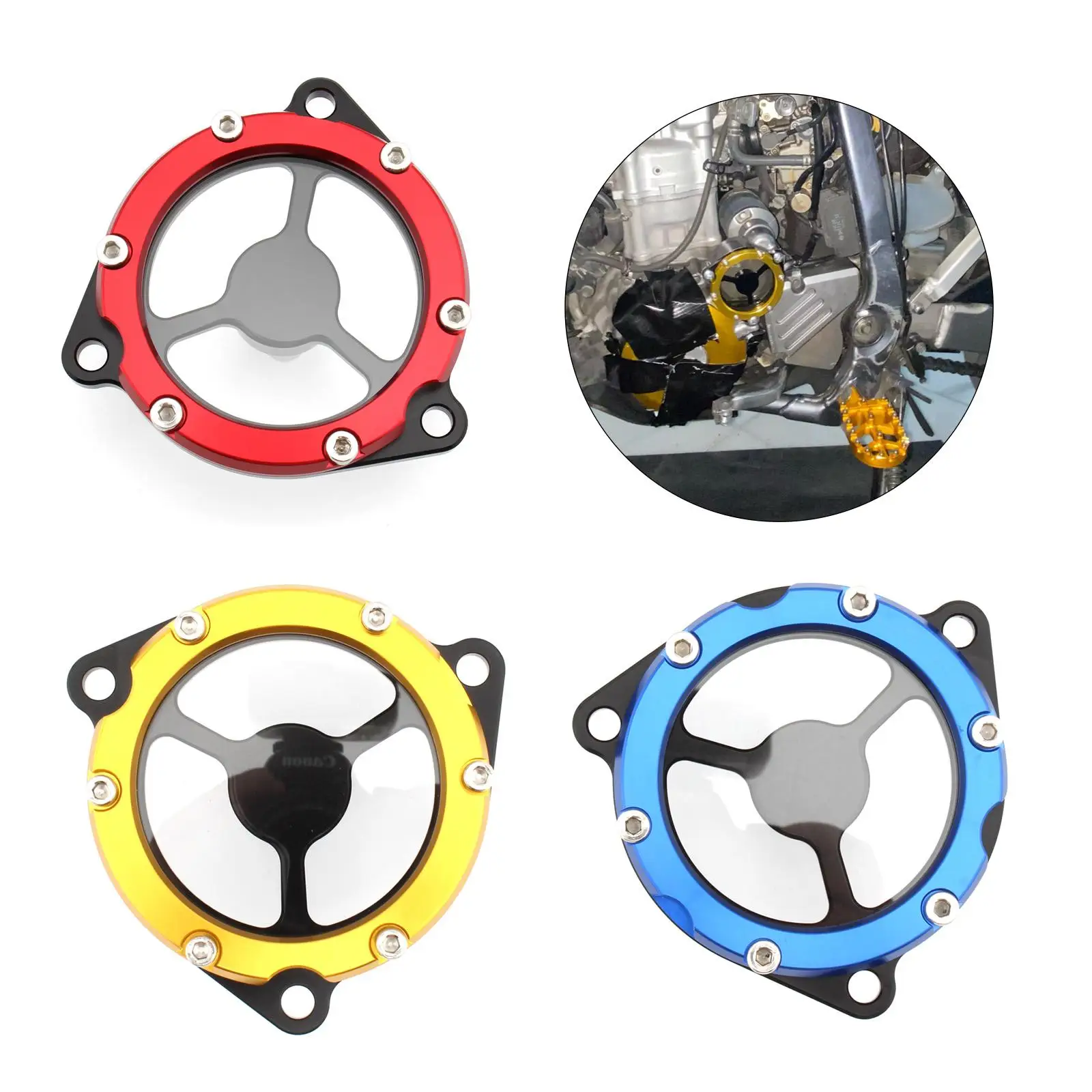 

Starter Idle Gear Cover Guard fits for Para SUZUKI DRZ400 400E 400S 400SM LT-Z 400 LT-R 450 Advanced manufacturing technology