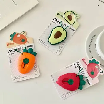 חמוד מיני אבוקדו תות שדה אמנות כלי סכין אקספרס תיבת סכין נייר חותך מלאכה גלישת כלים