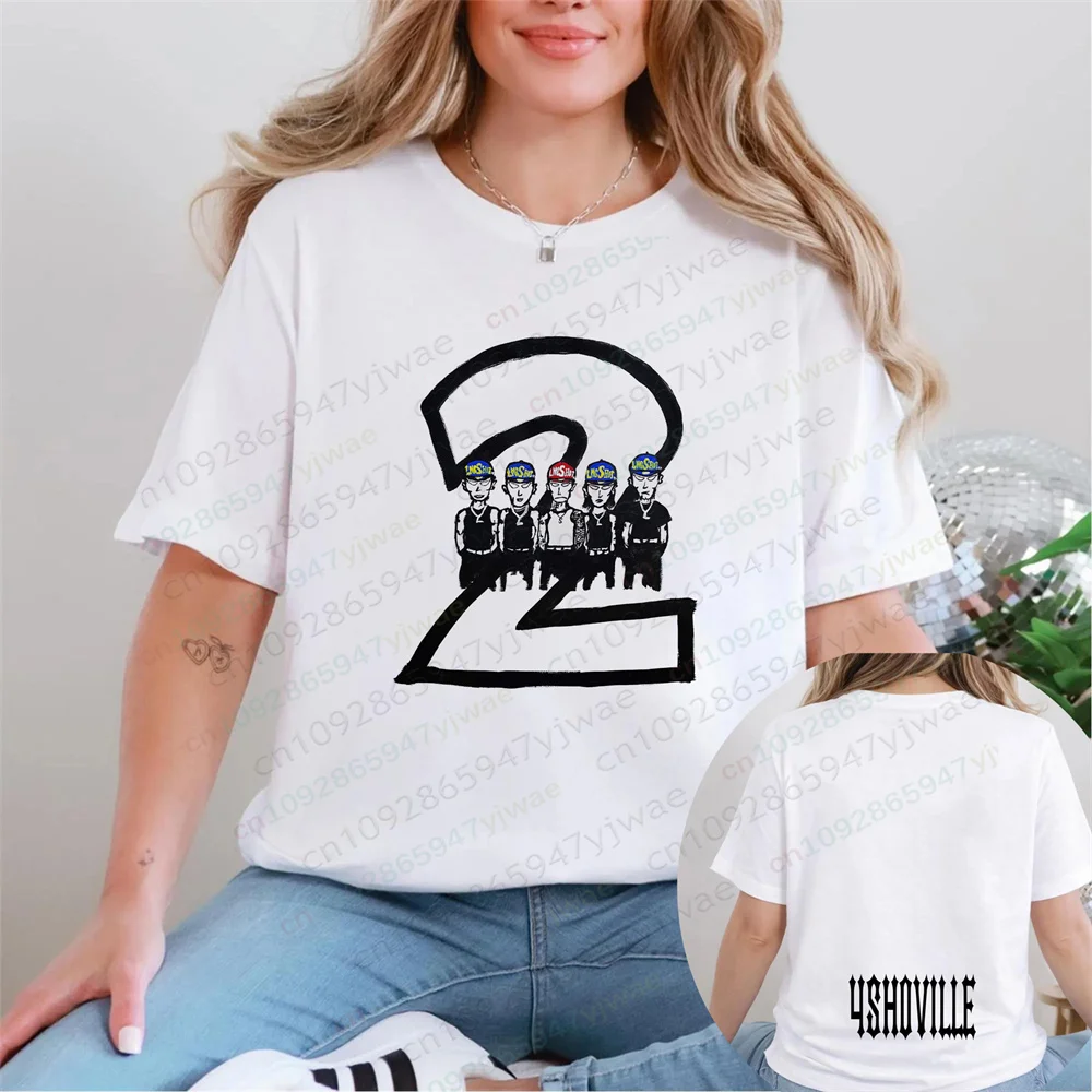 Lngshot 4shoboiz Vol.2: 4shoville Album T-Shirt Kpop Mitglieder Ohyul Ryul Woojin Louis Tee Fan Geschenk Sommer Herren Damen T-Shirts – Detail 4