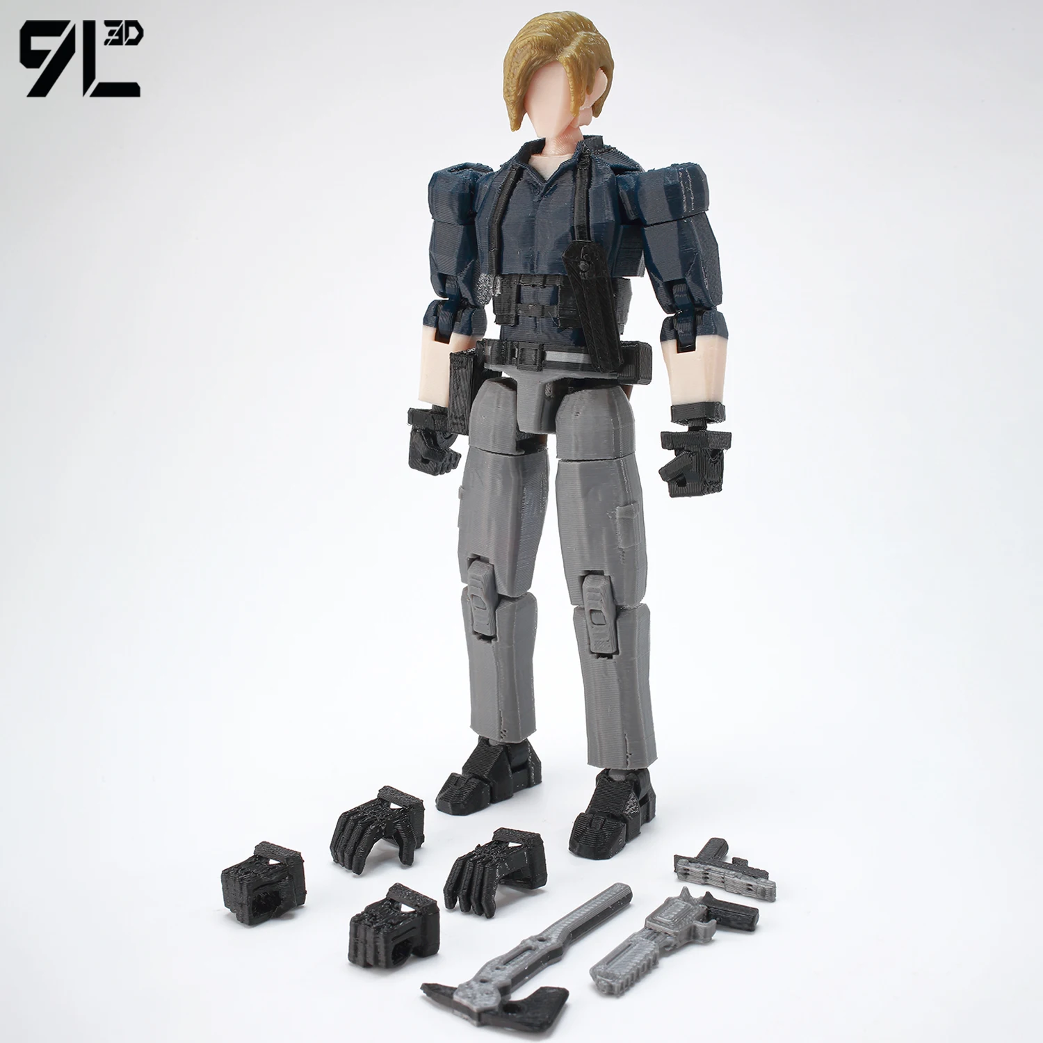 9L3D Dummy13 Horror Game Figure Realistic Anime Model Toys Articulated Joints Classic Collectible Desktop Ornament Surprise Gift image 3