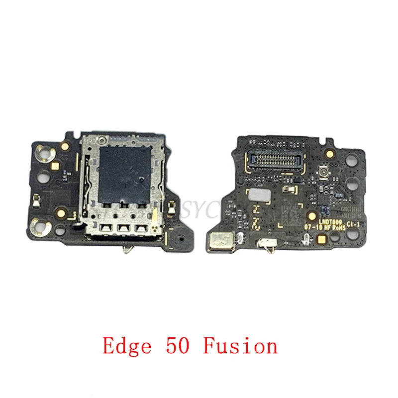 موصل كابل مرن للوحة قارئ بطاقات SIM لأجزاء إصلاح قارئ بطاقات Sim Motorola Edge 50 Pro Edge 50 Ultra #4