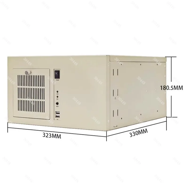 Wall-mounted Chassis, 7-slot Multi-serial Port Atx Motherboard, Cnc Industrial Control Ipc Vision Computer, Automation Computer