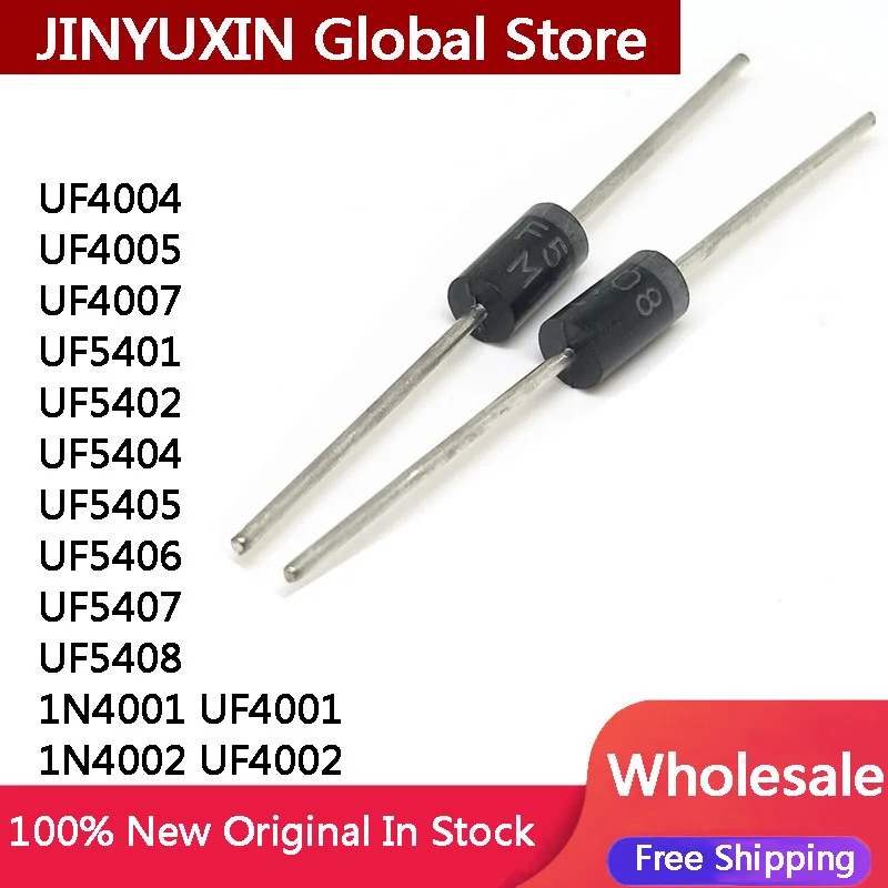100Pcs/Lot UF4001 U…