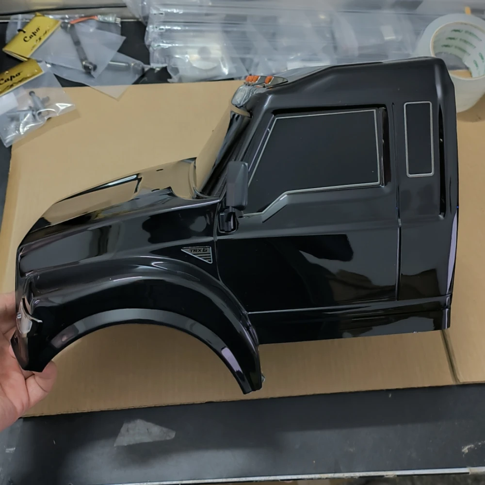 

Black Polycarbonate Body shell fit Traxxas TRX-6 Ultimate RC Hauler Trailer RC Truck 1/10 scale