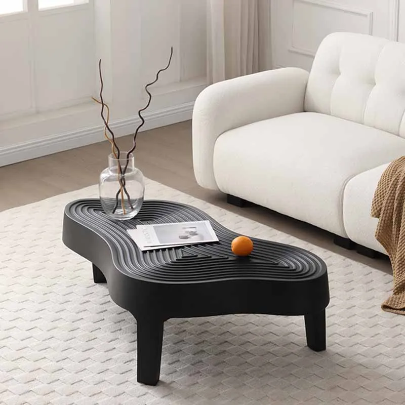 

Bedroom Luxury Coffee Table Modern Living Room Center Tea Coffee Table Low Black Apartamento Mesa Centro Salon Home Furniture