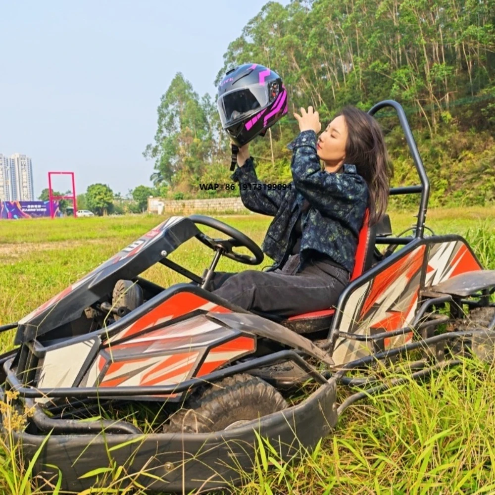 125cc Enging 4x2 off Road Go Kart for Adults 5L/100KM Off-Road Gas Powered Disc Brake for Outdoor Attractions ODM & OEM Accepted