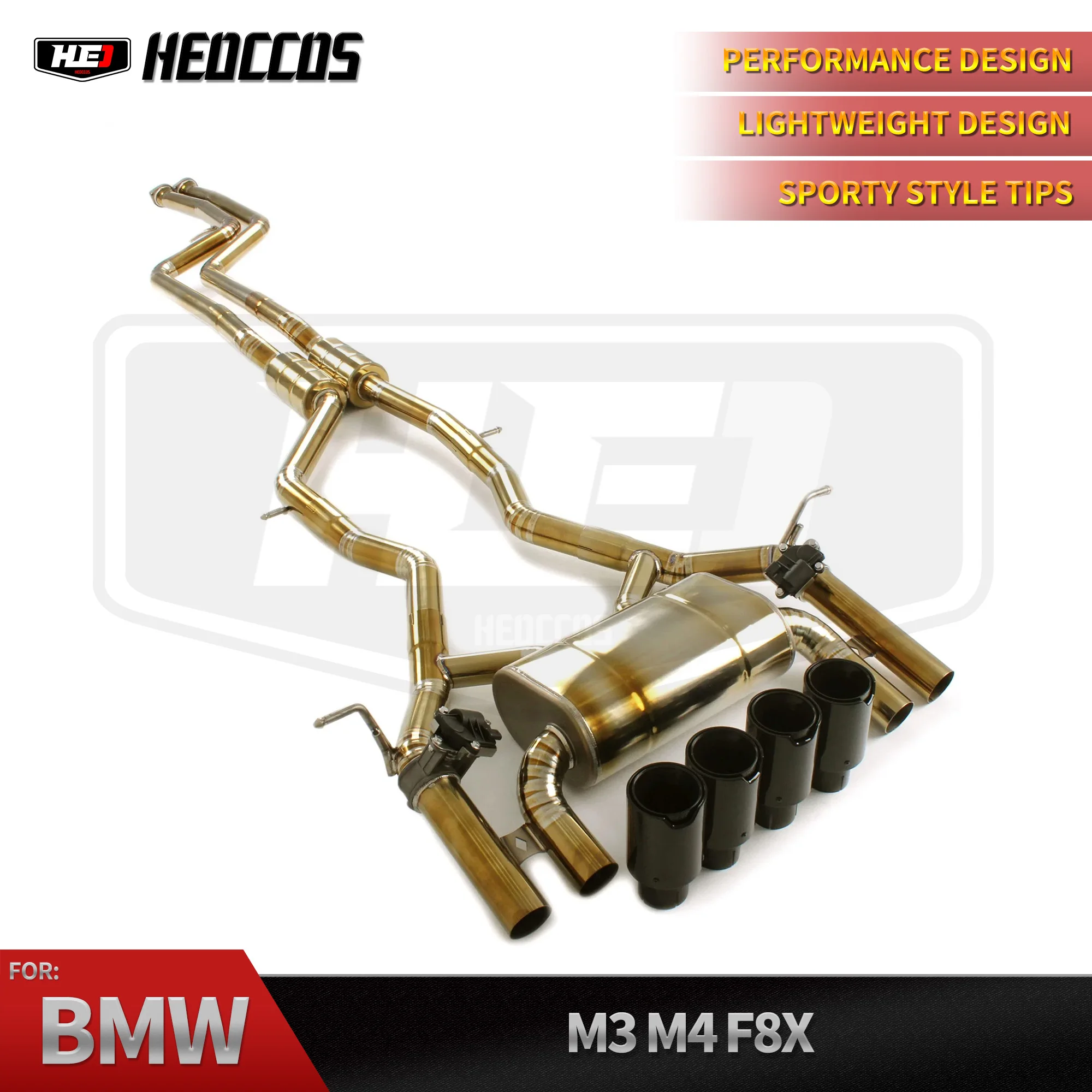 

HEO High Performance Titanium Valvetronic Exhaust Catback System for BMW F8x F80 M3 F82 F83 M4
