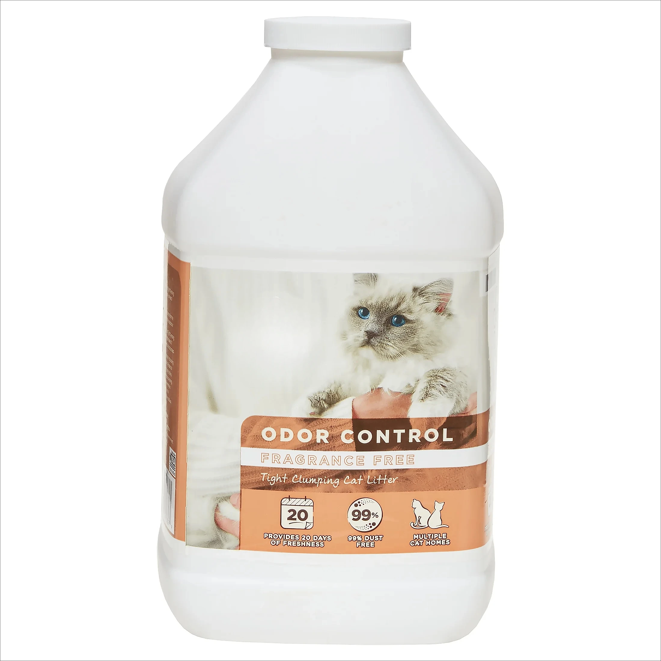 (3 عبوات) فضلات القطط الضيقة القابلة للتكتل، خالية من العطور، 14 رطلاً