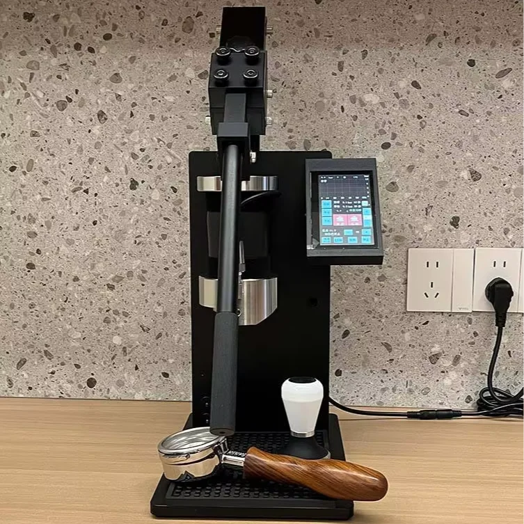 

Ручная кофемашина для эспрессо, профессиональная, 58 мм, домашняя умная кофеварка для эспрессо, ручной пресс, переменное давление с ПИД