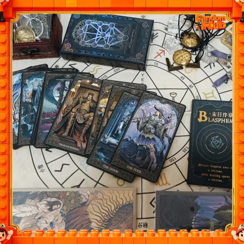 

НОВЫЙ оригинальный Lord Of Mysteries: портативная колода Таро Klein'S, набор из 22 карточек, открытка, брелок и т. д., полный набор, подарок для фанатов