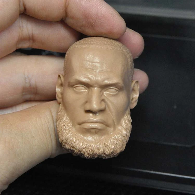 

1/6 Die Cast Resin Picture Model Assembly Kit James Head Sculpting (55mm) Unpainted Free Shipping