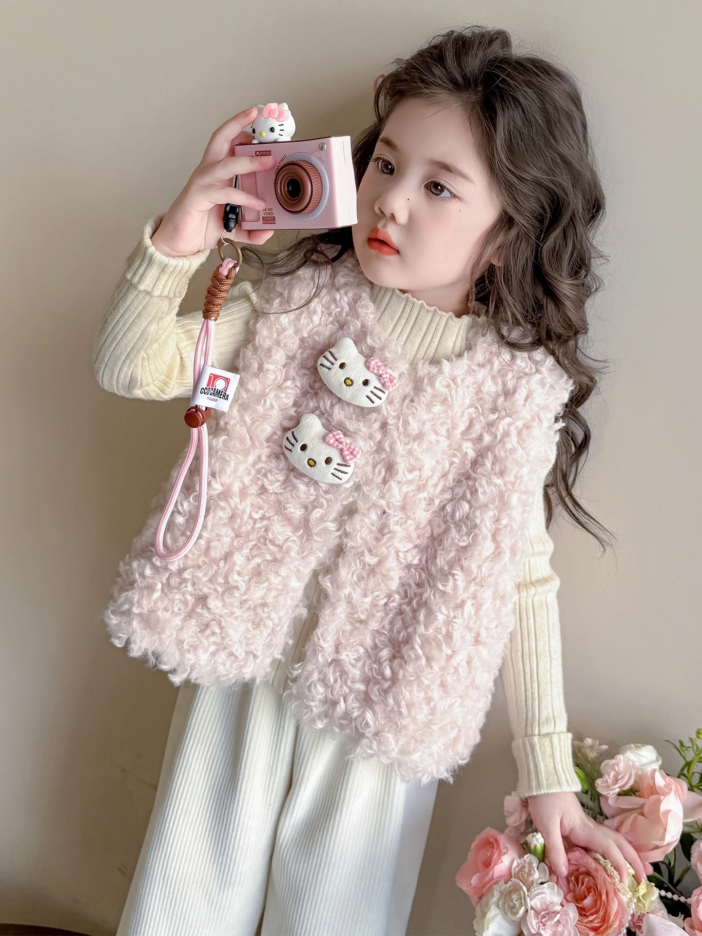 Winter Under Clothing - Meisjes Fce Gevoerd Vest Winter Thi