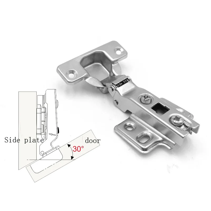 Colse Door Negative 30-45 Degrees Hinge 45 60 80 70 60 Degree Triangle Cabinet Special Hinges 2pcs