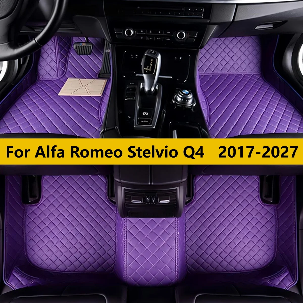 

Car Floor Mats Fit For Alfa Romeo Stelvio Q4 2017 2018 2019 2020 2021 2022 2023 2024 2025 2026 2027Car Mat Interior Accessories