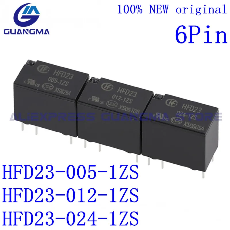 

50PCS 100% NEW original Relay JRC23F HFD23 005 012 024 1ZS 6Pin HFD23-005-1ZS HFD23-012-1ZS HFD23-024-1ZS DC5V 12V 24V